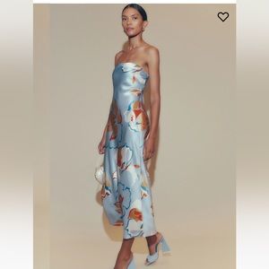 Reformation Joanne Silk Dress